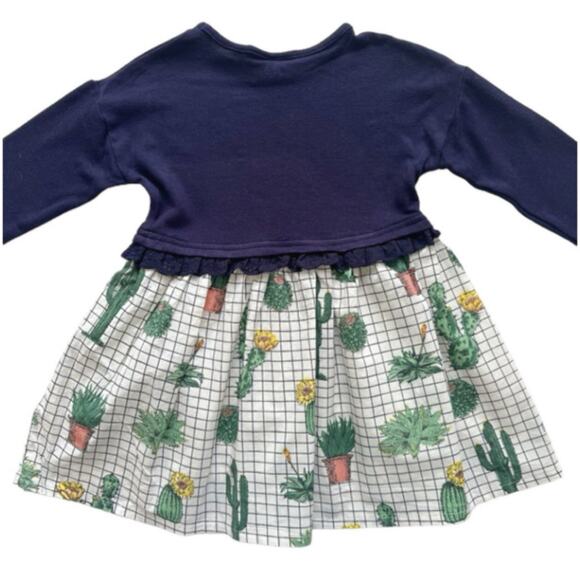 Next Cactus Sweater Dress Size 18-24m - Picture 3 of 5
